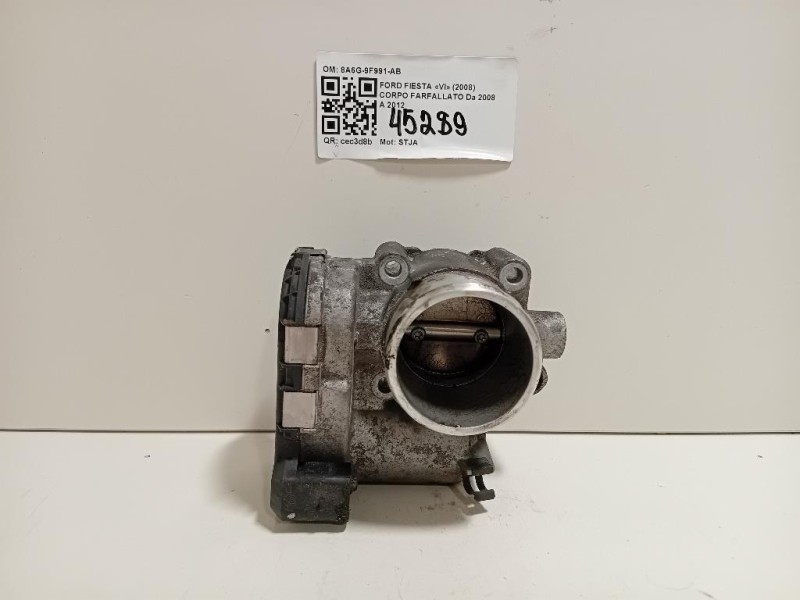 Corpo Farfallato 8A6G-9F991-AB Ford Fiesta VI 2008