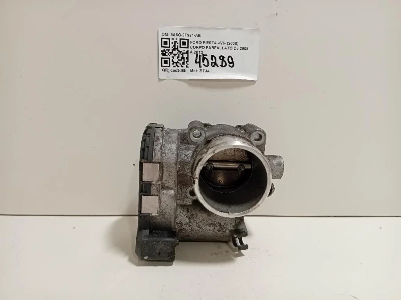 Corpo Farfallato 8A6G-9F991-AB Ford Fiesta VI 2008