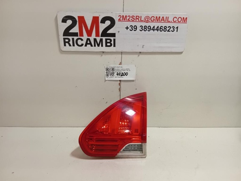 Fanale INT POST DX 9678074580 Peugeot 2008 I 2013