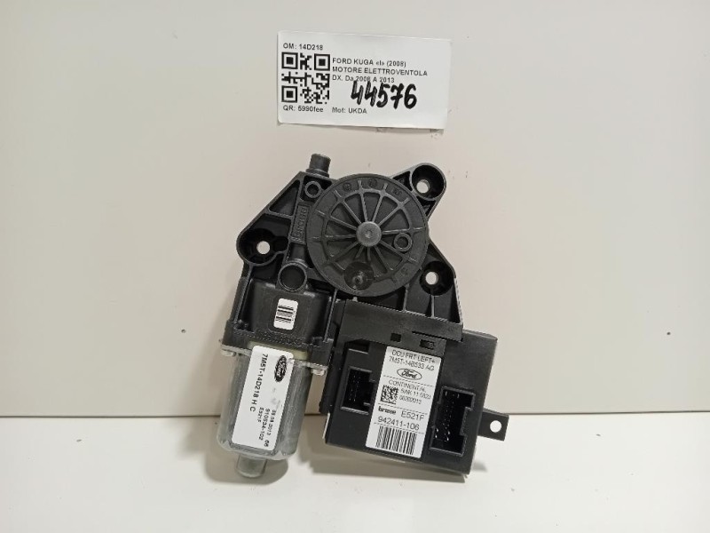 Motore Elettroventola DX 7M5T-14B533 AG Ford KUGA I 2008