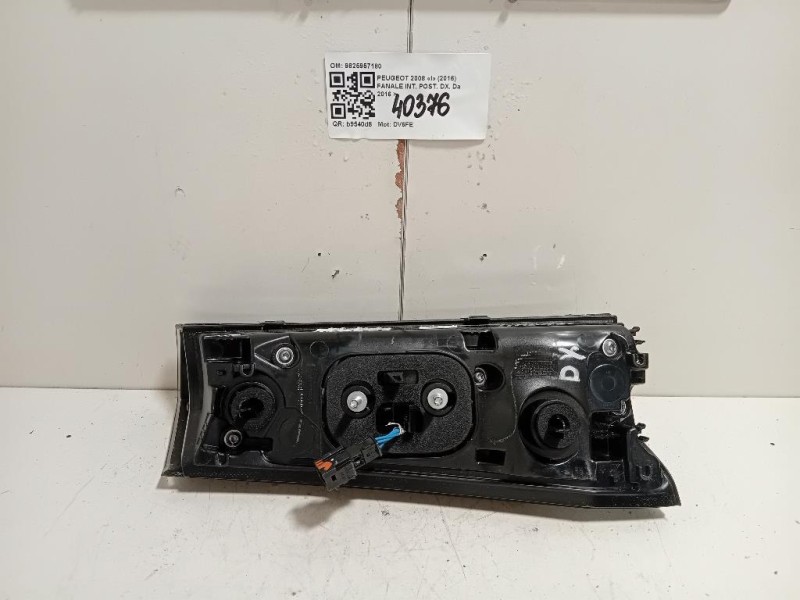 Fanale INT POST DX 9825957180 Peugeot 2008 II 2020