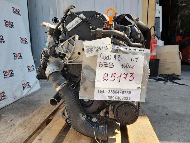 Motore Semicompleto BZB 160 CV 118 KW Audi A3 8PA Sportback 2004