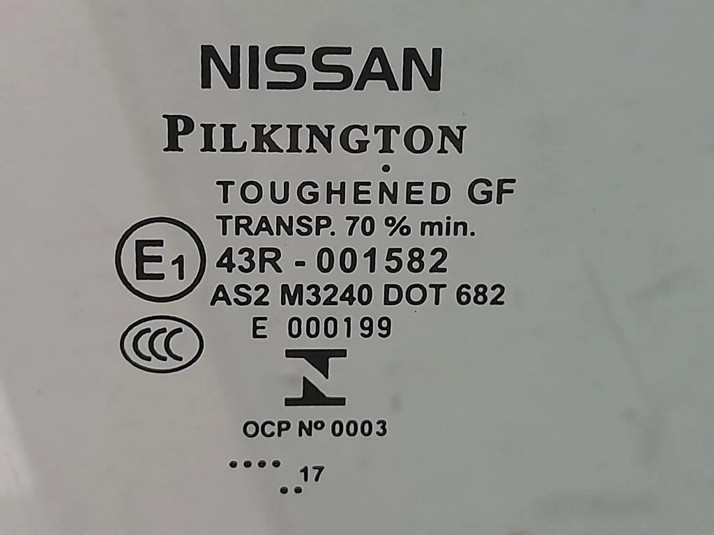 Cristallo Fiancata ANT DX AS2M3240DOT682 Nissan Qashqai I 2010