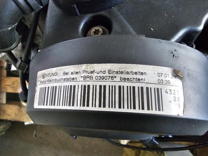 Motore Semicompleto BRB 116 CV 85 KW Audi A4 8ED Avant 2005