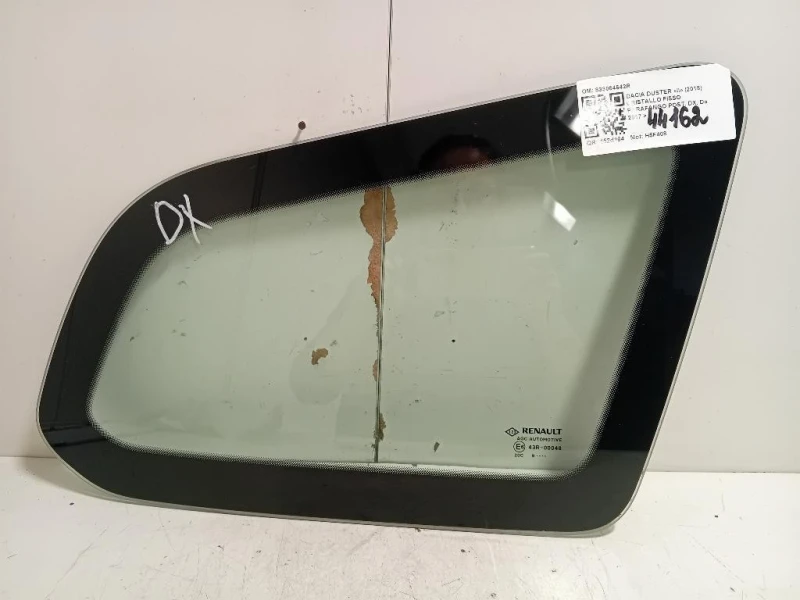 Cristallo Fisso Parafango POST DX 833064642R Dacia Duster II 2018
