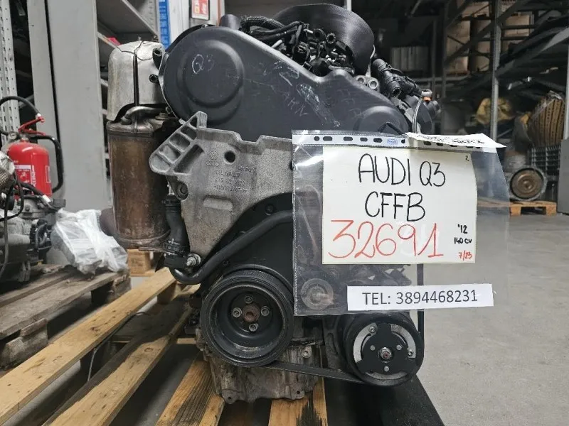 Motore Semicompleto CFFB 140CV 103KW Audi Q3 8UB 2012