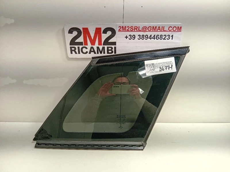 Cristallo Fisso Parafango POST DX Land Rover Range Rover Evoque I 2011