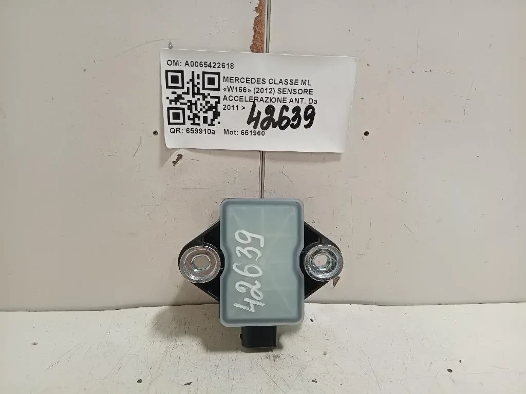 Sensore Accelerazione ANT A0065422618 Mercedes Classe ML W166 2012