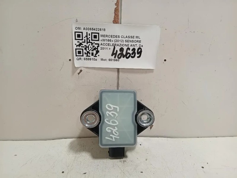 Sensore Accelerazione ANT A0065422618 Mercedes Classe ML W166 2012