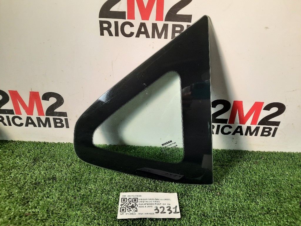 Cristallo Fisso Parafango POST DX 83312JD00A Nissan Qashqai I 2007