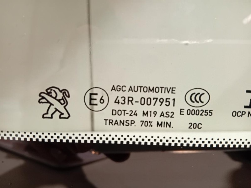 Cristallo Fisso Parafango POST DX 9810727380 Peugeot 3008 II 2016