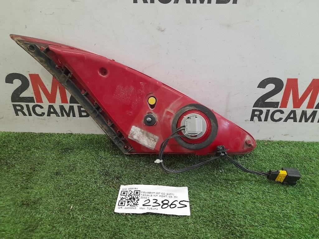 Fanale INT POST DX 6351S4 Peugeot 307 CC 2001