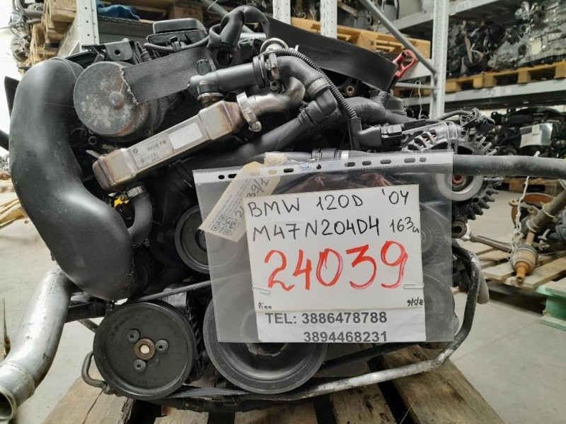 Motore Semicompleto M47N204D4 163 CV 120 KW Bmw Serie 1 E87 Berlina 2005