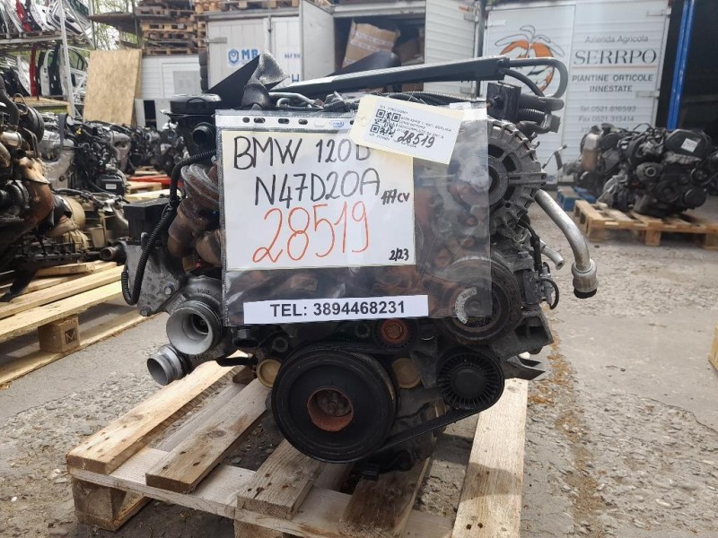 Motore Semicompleto N47D20A 177CV Bmw Serie 1 E87 Berlina 2005