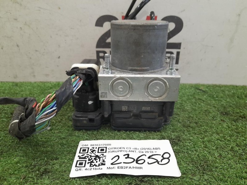 ABS Gruppo ANT 9830317080 Citroen C3 III 2016