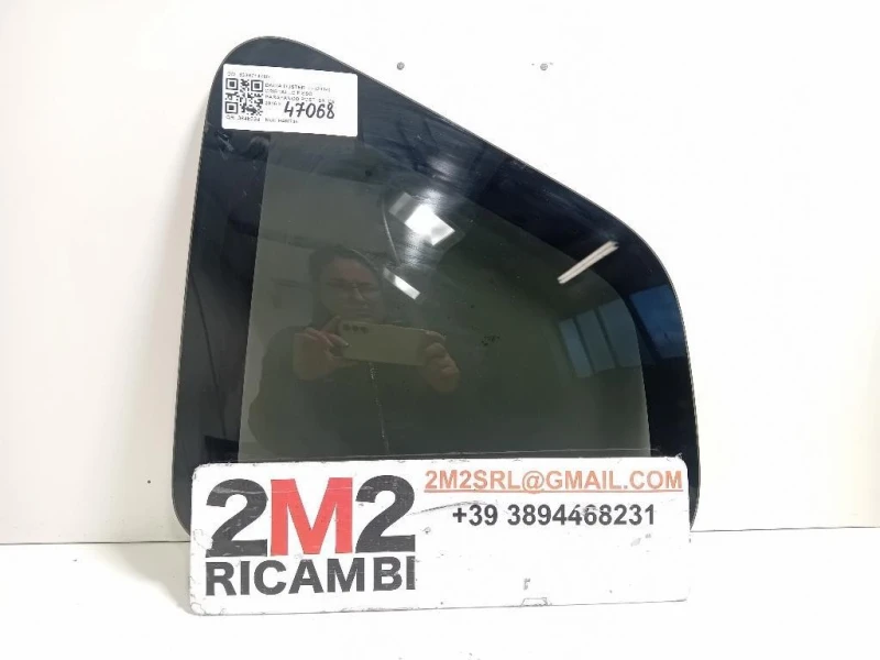 Cristallo Fisso Parafango POST SX 833071478R Dacia Duster I 2014