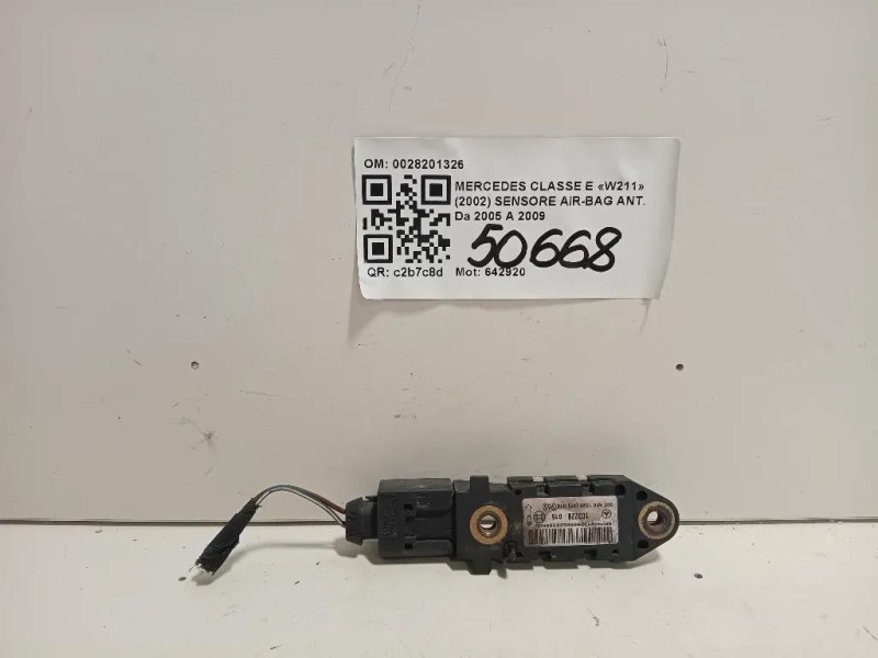 Sensore Air-bag ANT 0028201326 Mercedes Classe E W211 2002