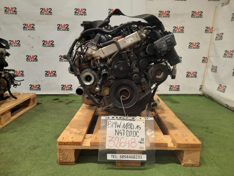 Motore Semicompleto N47D20C 143CV 105KW Bmw Serie 1 F20 Berlina 2012