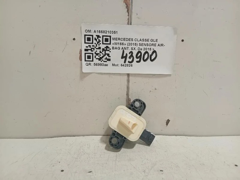 Sensore Air-bag ANT SX A1668210351 Mercedes Classe GLE W166 2015