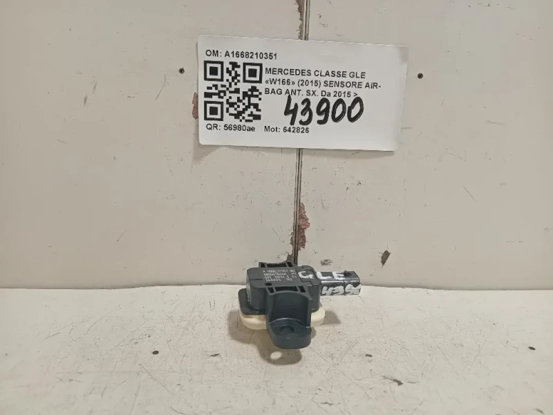 Sensore Air-bag ANT SX A1668210351 Mercedes Classe GLE W166 2015