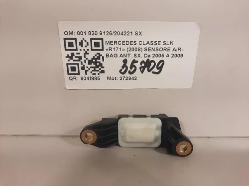 Sensore Air-bag ANT SX 001 820 9126204221 SX Mercedes Classe SLK R171 2008
