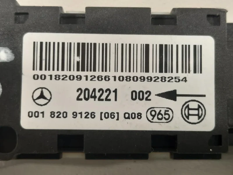 Sensore Air-bag ANT SX 001 820 9126204221 SX Mercedes Classe SLK R171 2008