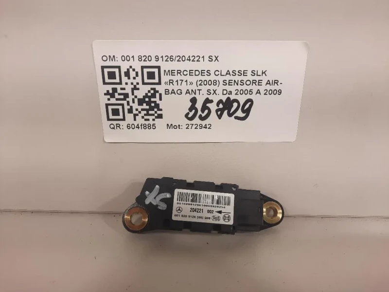 Sensore Air-bag ANT SX 001 820 9126204221 SX Mercedes Classe SLK R171 2008