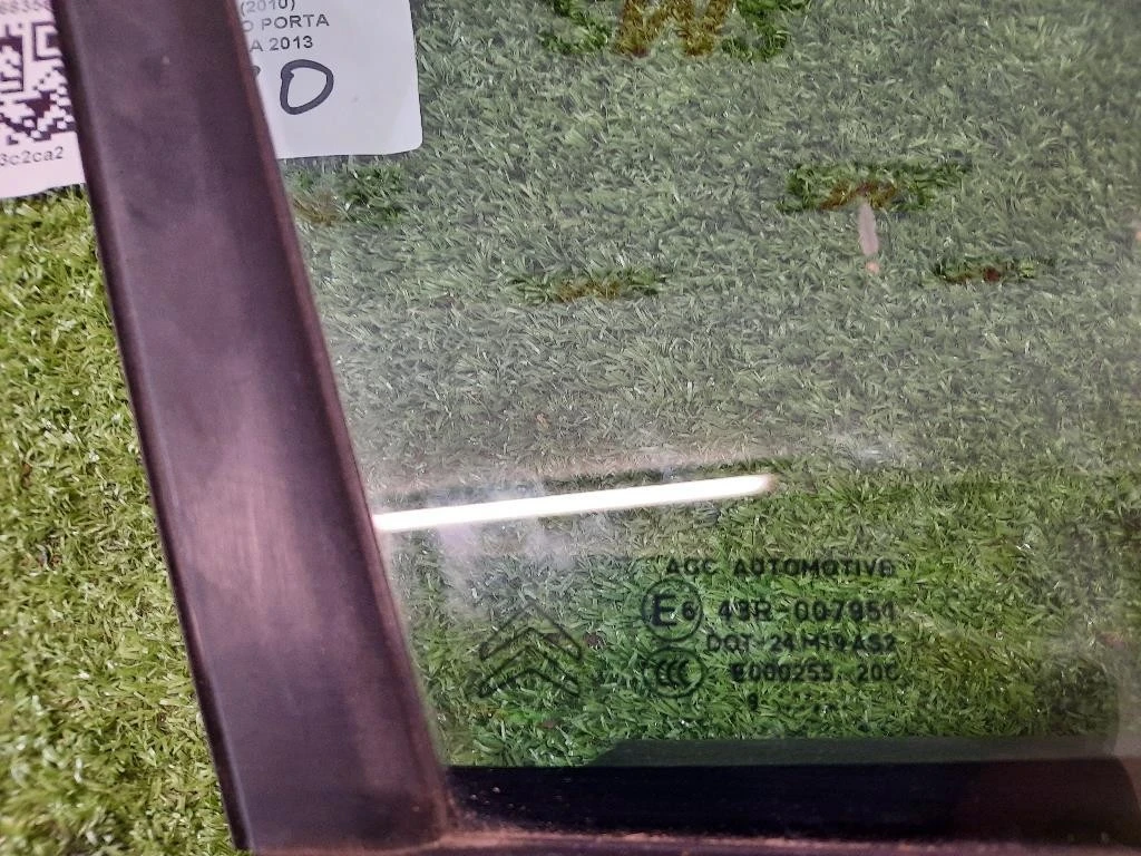 Cristallo Fisso Porta ANT DX 9683565580 Citroen C3 II 2010