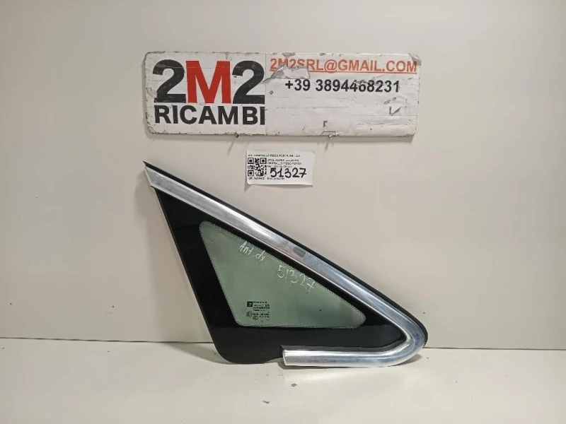 Cristallo Fisso Porta ANT DX CRISTALLO FISSO PORTA ANT DX Opel Astra J 2012