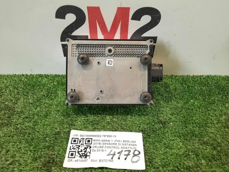 Sensore DI Distanza Cruise Control Adattivo 6631688558502 757890-13 Bmw Serie 1 F20 Berlina 2015