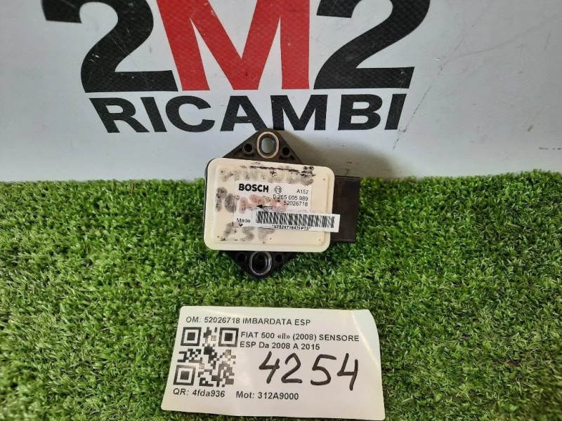 Sensore ESP 0265005989 52026718 SENSORE IMBARDATA Fiat 500 II 2008