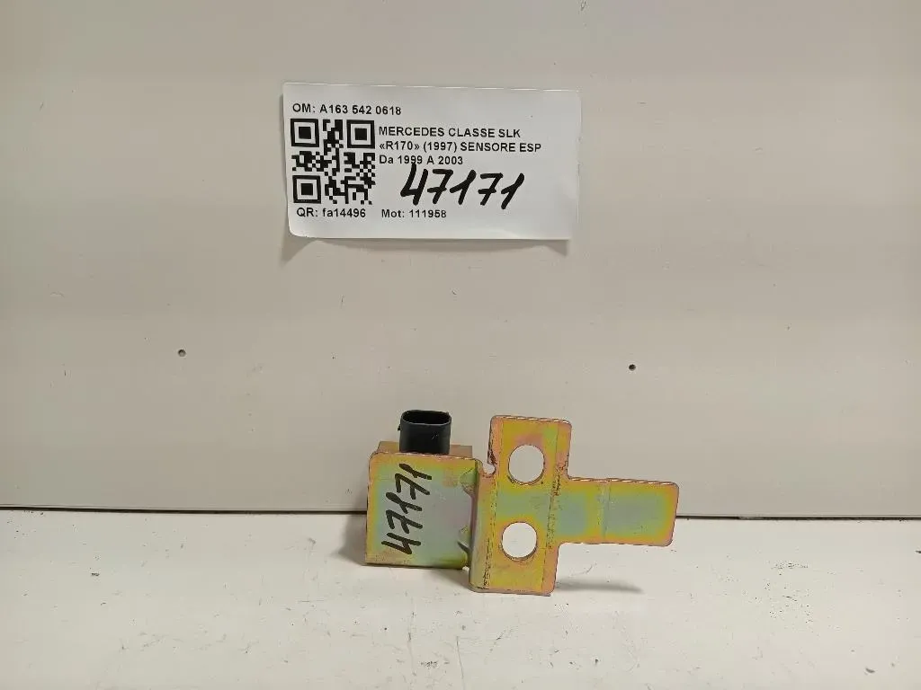 Sensore ESP A163 542 0618 Mercedes Classe SLK R170 1997