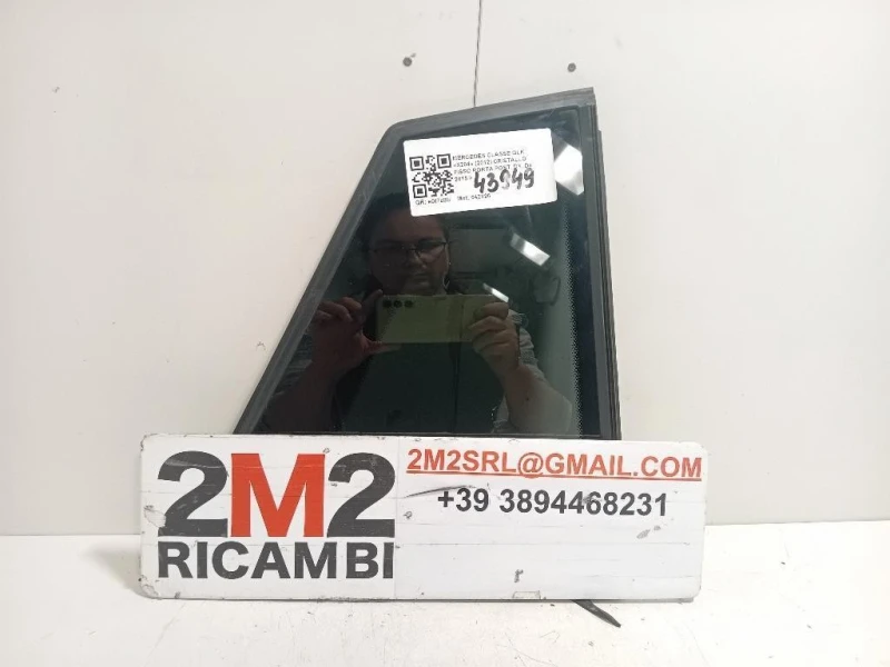 Cristallo Fisso Porta POST DX A2927300255 Mercedes Classe GLE W166 2015
