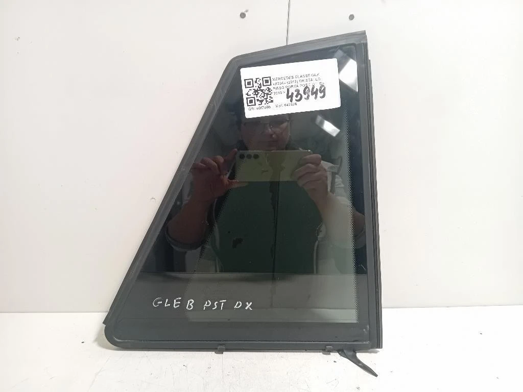 Cristallo Fisso Porta POST DX A2927300255 Mercedes Classe GLE W166 2015