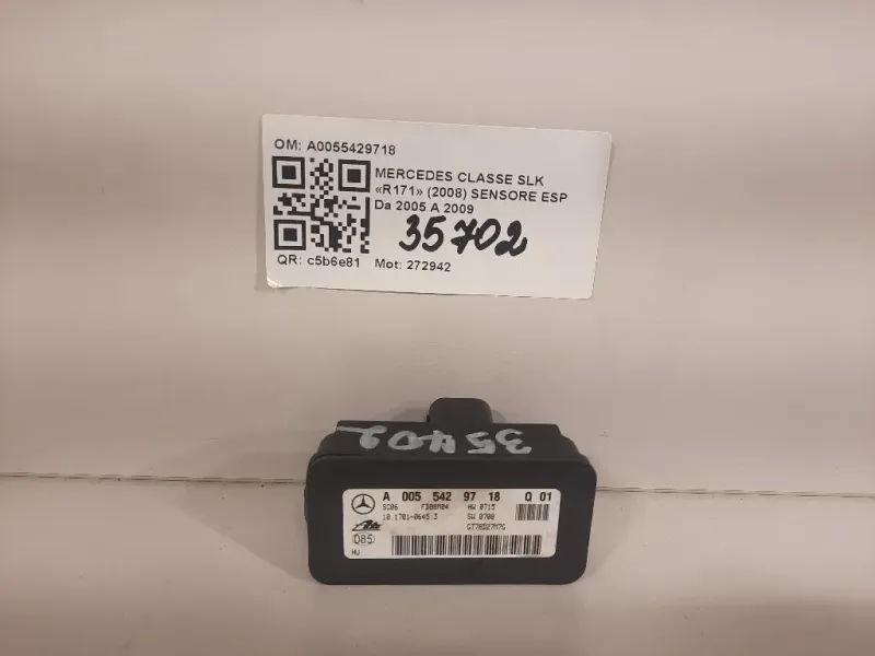 Sensore ESP A0055429718 Mercedes Classe SLK R171 2008