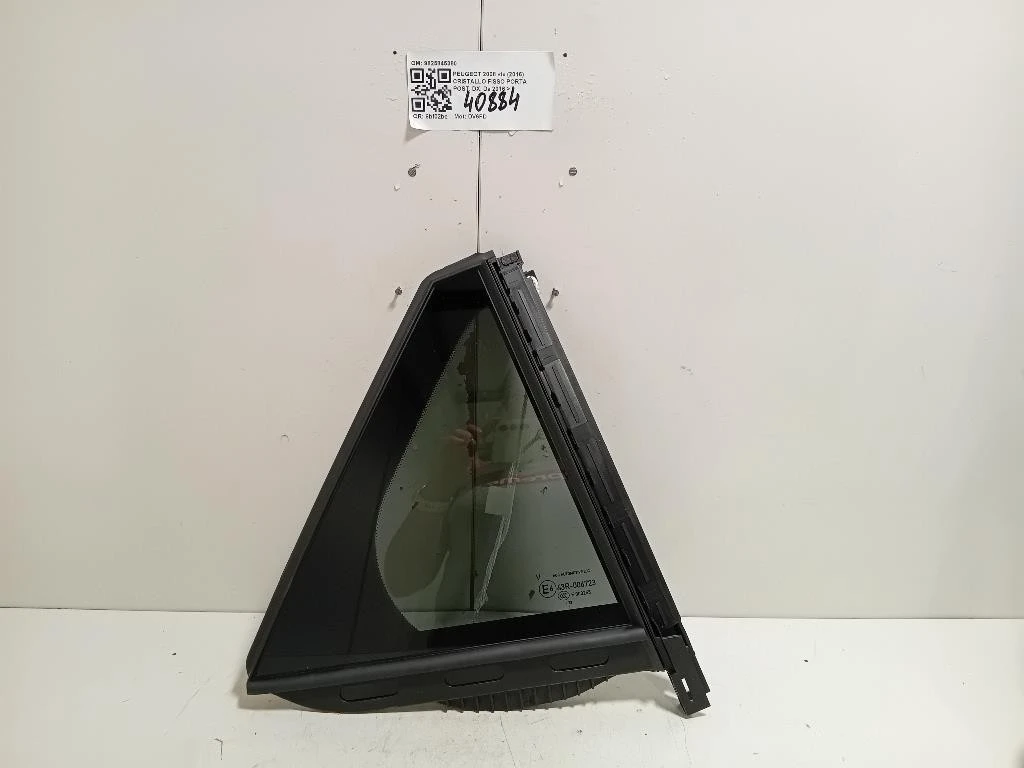 Cristallo Fisso Porta POST DX 9825845380 Peugeot 2008 I 2016