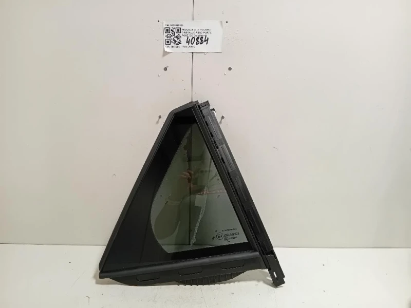 Cristallo Fisso Porta POST DX 9825845380 Peugeot 2008 I 2016