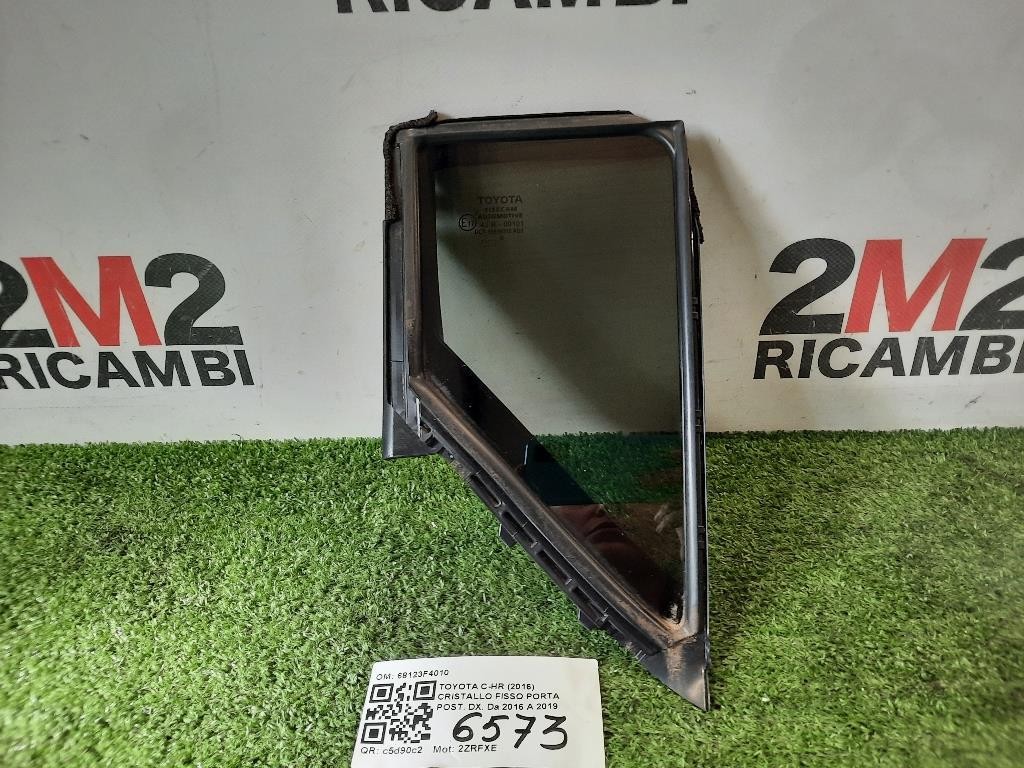 Cristallo Fisso Porta POST DX 68123F4010 Toyota C-HR I 2016