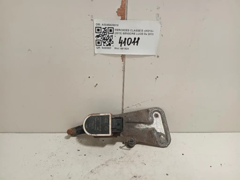 Sensore LUCE A0045429918 Mercedes Classe E W212 2013