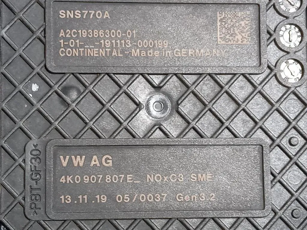 Sensore NOX 4K0 907 807 E Audi A6 4a5c8 Avant 2018