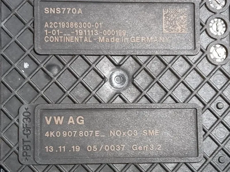 Sensore NOX 4K0 907 807 E Audi A6 4a5c8 Avant 2018