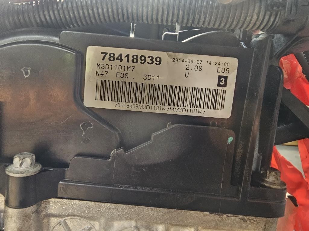 Motore Semicompleto N47D20C 184CV 135KW Bmw Serie 3 F30 Berlina 2012