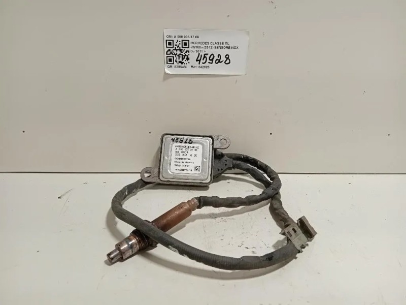 Sensore NOX A 000 905 37 06 Mercedes Classe ML W166 2012