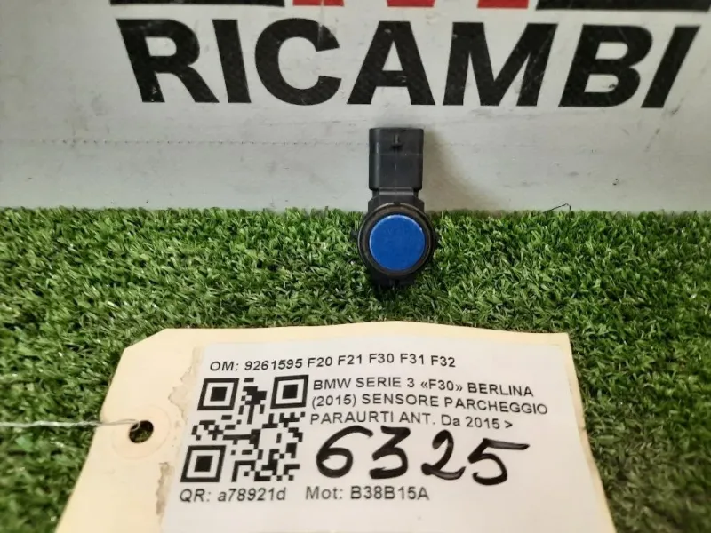 Sensore Parcheggio Paraurti ANT 9261595 F20 F21 F30 F31 F32 Bmw Serie 3 F30 Berlina 2015