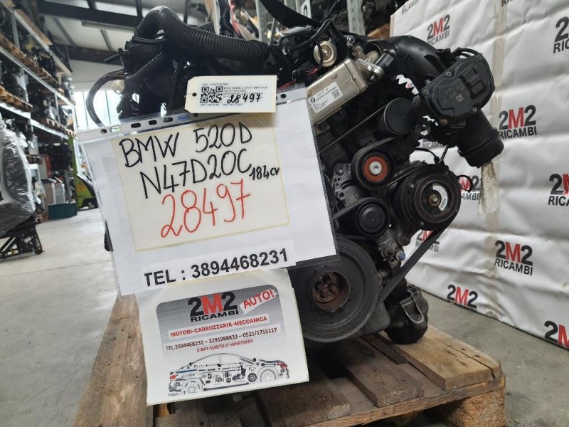 Motore Semicompleto N47D20C 184CV Bmw Serie 5 F10 Berlina 2010