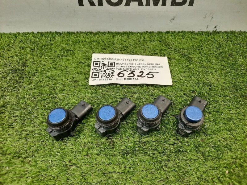 Sensore Parcheggio Paraurti ANT 9261587 Bmw Serie 3 F30 Berlina 2015