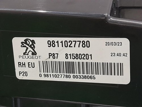 Fanale INT POST DX 9811027780 Peugeot 5008 II 2017