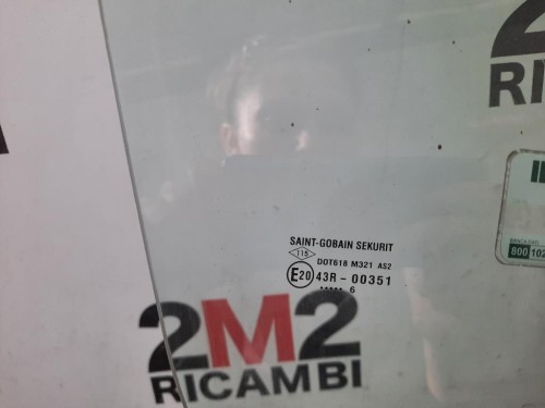 Cristallo Scendente Porta ANT DX