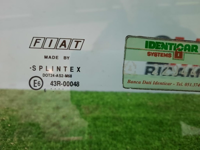 Cristallo Scendente Porta ANT DX 46516807 Fiat Multipla II 2004