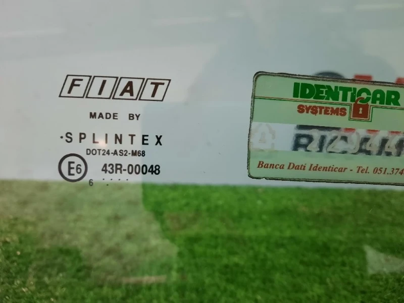 Cristallo Scendente Porta ANT DX 46516807 Fiat Multipla II 2004